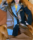 Jacquard Patchwork Jacket